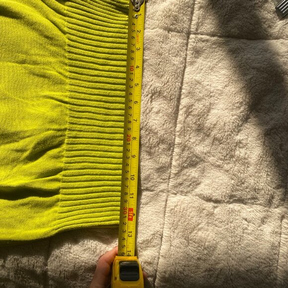 Lafayette 148 Lime Green Cowl neck knitted top - Picture 8 of 8